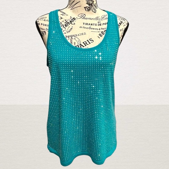 Jennifer Lopez Y2k Embellished Tank Top - Picture 2 of 16